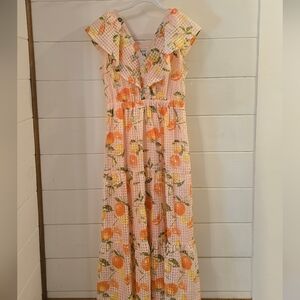 Citrus Chic! NWOT Citrus Maxi Dress